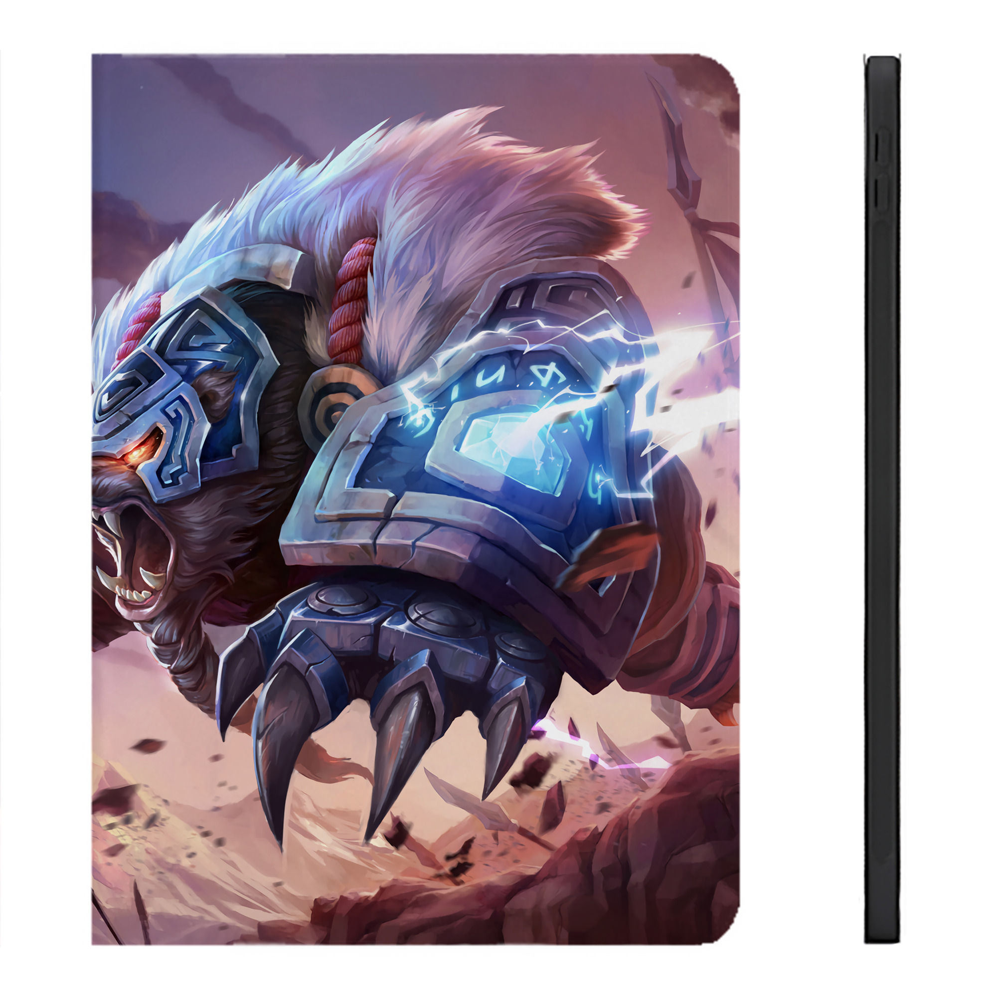 リーグ・オブ・レジェンド League of Legends LOL IPadケース ペンホルダー付き ブックスタイルデザイン